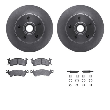 Dynamic Friction Co 6312-47005, Rotors with 3000 Series Ceramic Brake Pads includes Hardware 6312-47005
